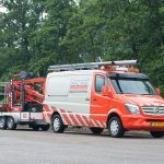 oranje servicebus Zegwaard Rioolontstopping